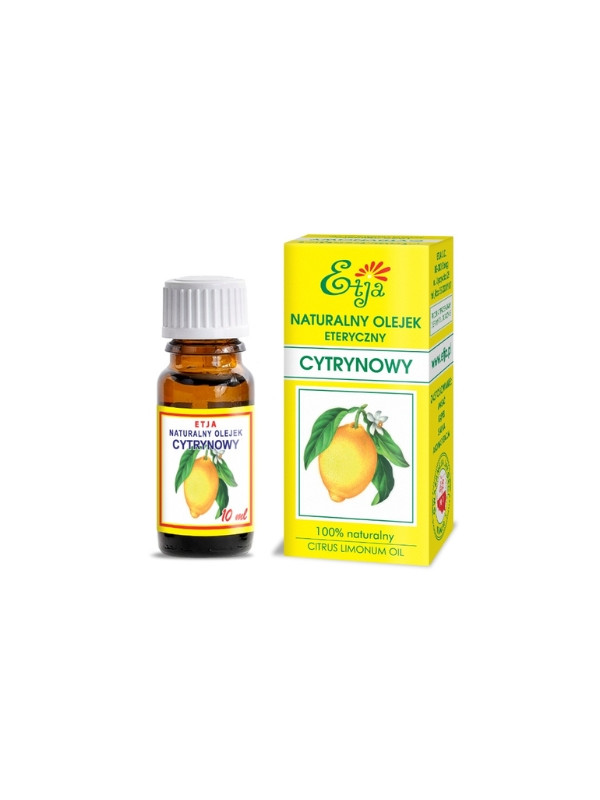 Etja Naturalny Olejek eteryczny Cytrynowy 10 ml