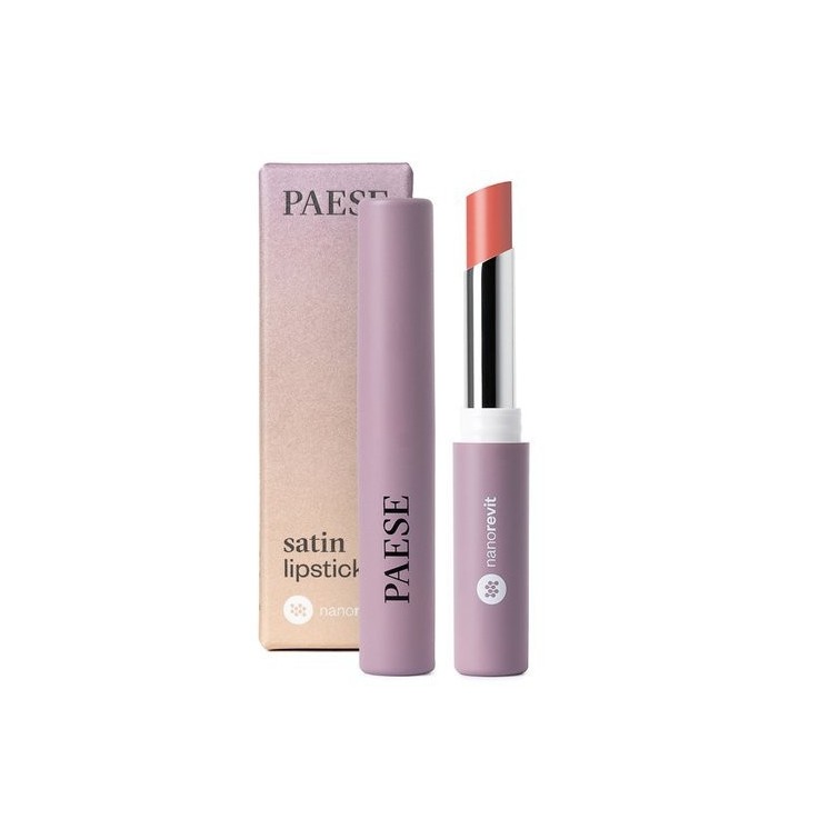 Paese Nanorevit satin lipstick /21/ Soft Peach 2.2 g