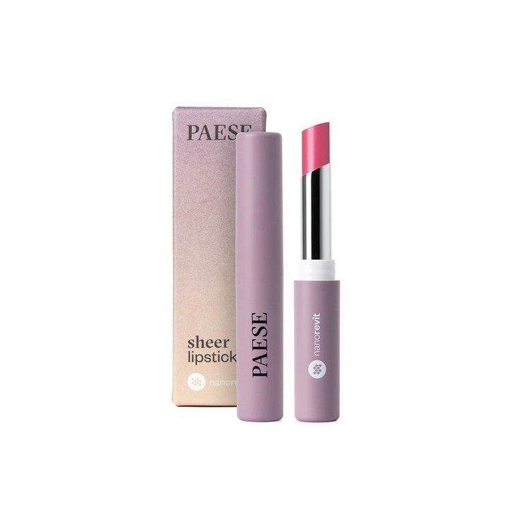 Фарбувальна помада Paese Nanorevit /31/ Natural Pink 2,2 г