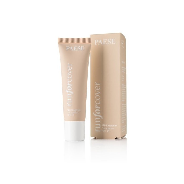 Paese Run for Cover długotrwały Podkład kryjący SPF10 /60W/ Olive 30 ml