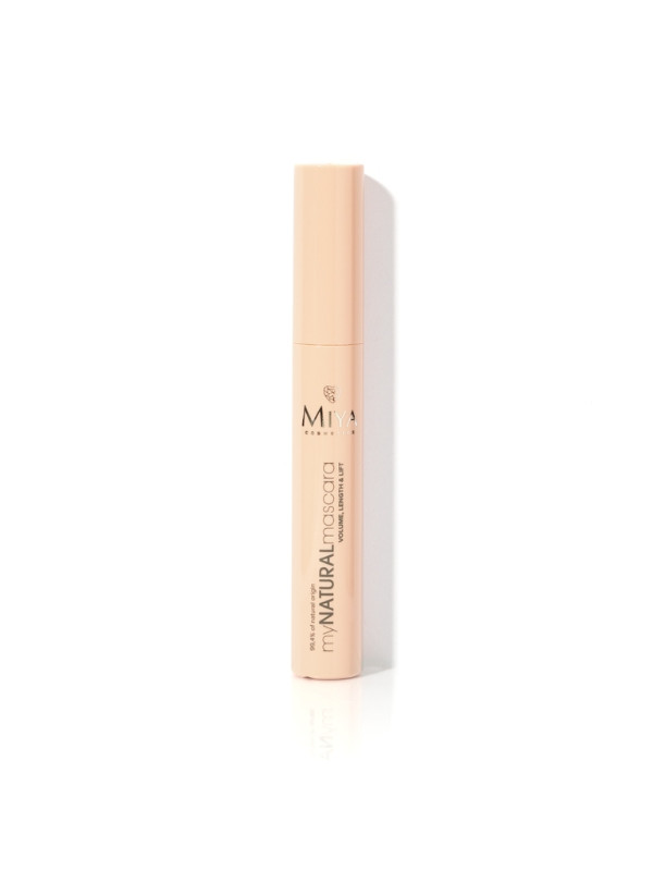 Miya Cosmetics myNATURALmascara Mascara Naturalne wydłużenie, objętość i podkręcenie rzęs 10 ml