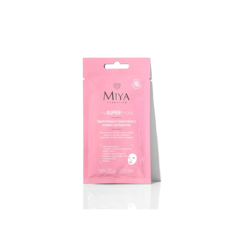Miya Cosmetics mySUPERmask firming and tightening face mask in fabric 1 piece