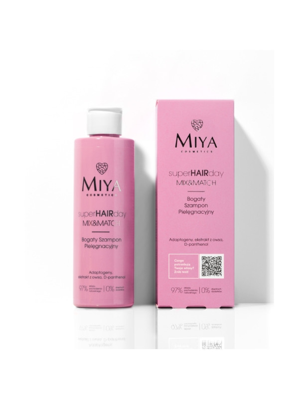 Miya Cosmetics superHAIRday bogaty Szampon do włosów pielęgnacyjny 200 ml