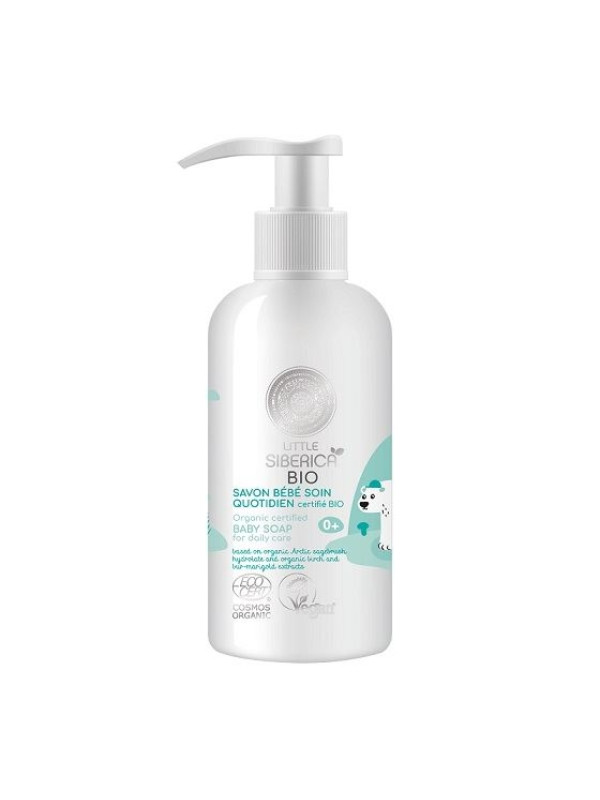 Little Siberica Bio wegańskie Mydło dla dzieci do codziennej pielęgnacji 250 ml