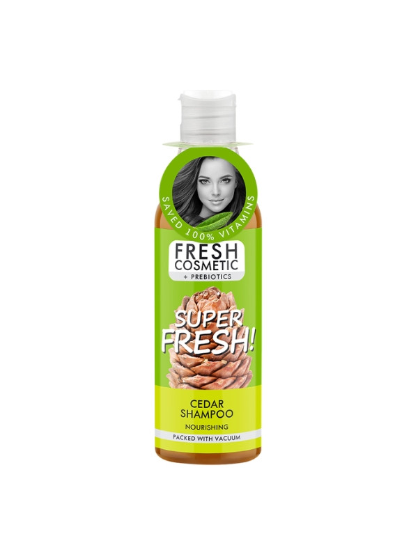 FitoKosmetik Fresh Cosmetic odżywczy Szampon do włosów Cedrowy 245 ml