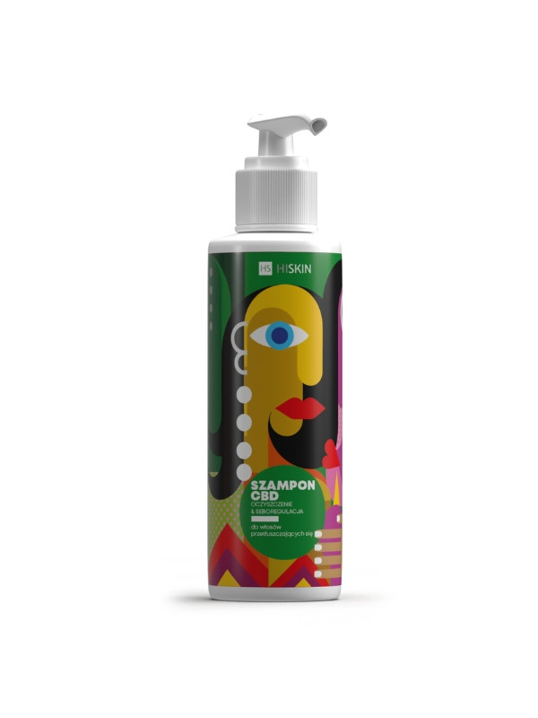 HiSkin Art Line Szampon do włosów tłustych i mieszanych Oczyszczenie & Seboregeneracja 300 ml