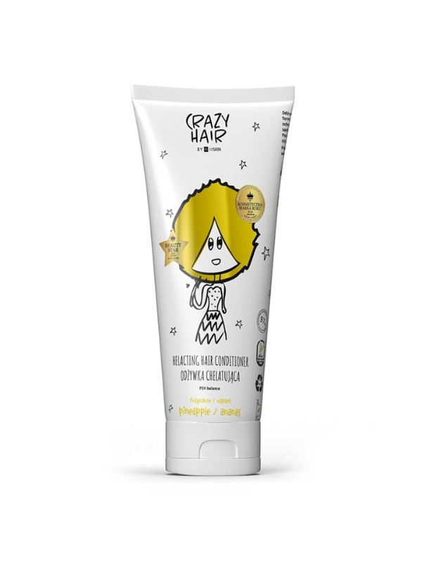 HiSkin Crazy Hair Odzywka do włosów chelatująca Pinacolada 250 ml