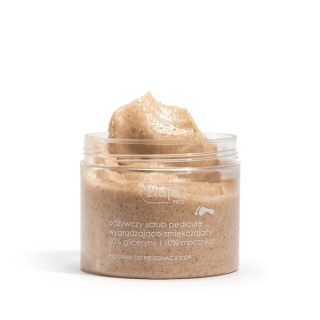 Ziaja Pro pedicure nourishing Foot scrub smoothing and softening with glycerin and urea 300 ml