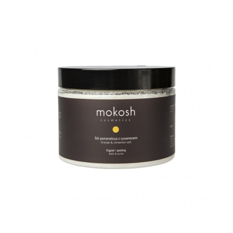 Сіль для ванн Mokosh Апельсин з корицею 600 г