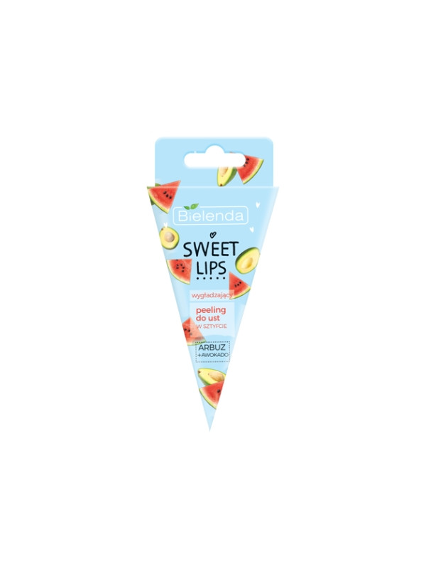 Bielenda Sweet Lips wygładzający Peeling do ust Arbuz i Awokado 4,3 g