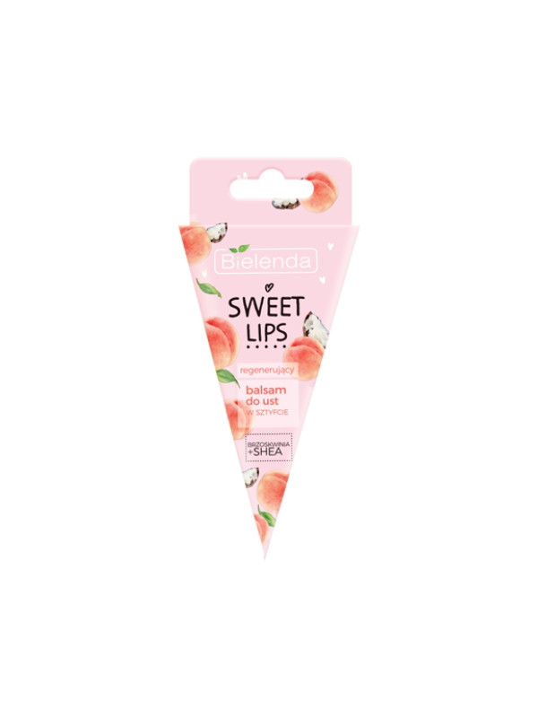 Bielenda Sweet Lips regenerujący Balsam do ust Brzoskwinia i Shea 4,3 g