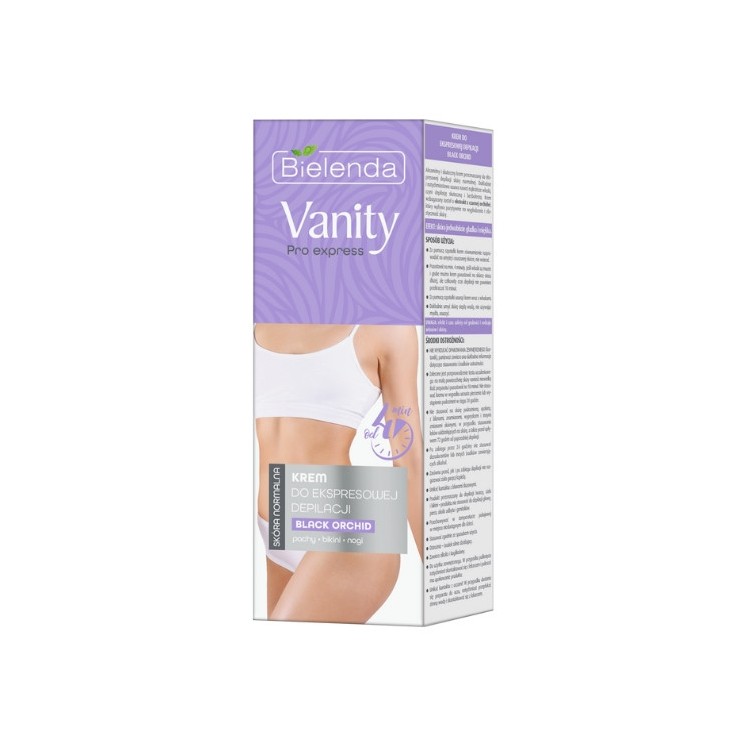 Bielenda Vanity Pro Express Cream for express body depilation Black Orchid 75 ml