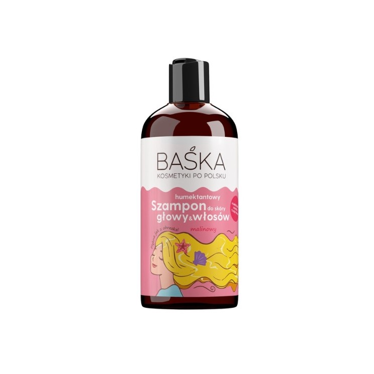 Baśka Humectant Hair Shampoo Raspberry 500 ml