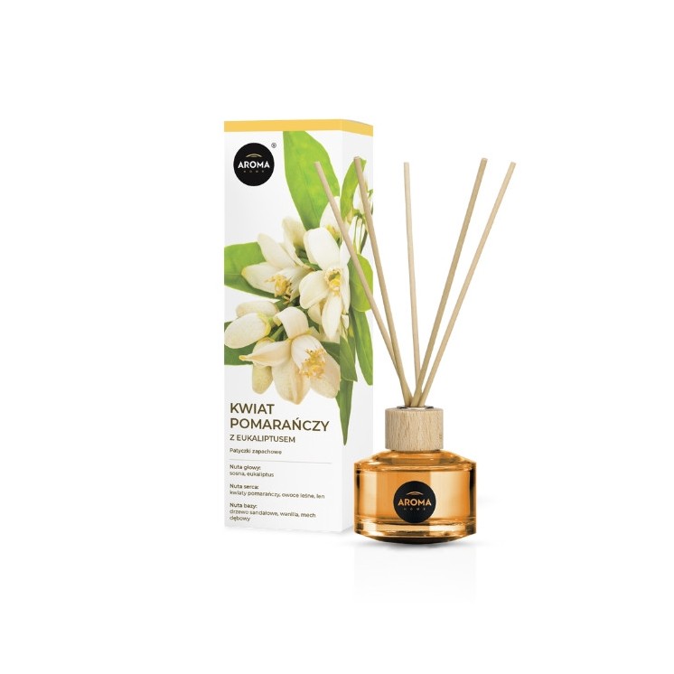 Aroma Home Orange Blossom with Eucalyptus scented sticks 50 ml