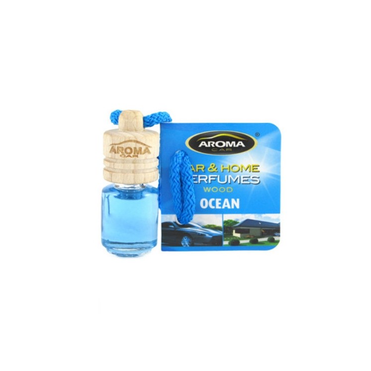 Aroma Car Wood Mini Car air freshener Ocean 4 ml