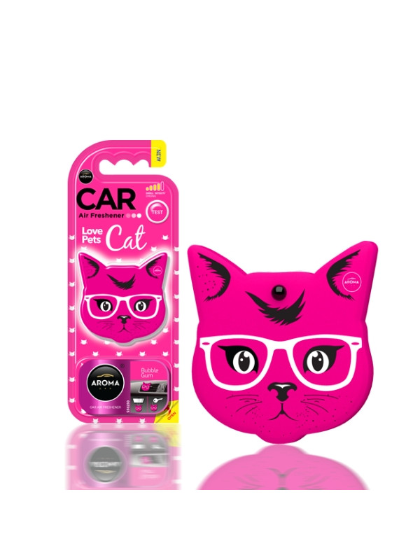 Aroma Car Cat Zawieszka zapachowowa do samochodu Pink Blossom 1 sztuka