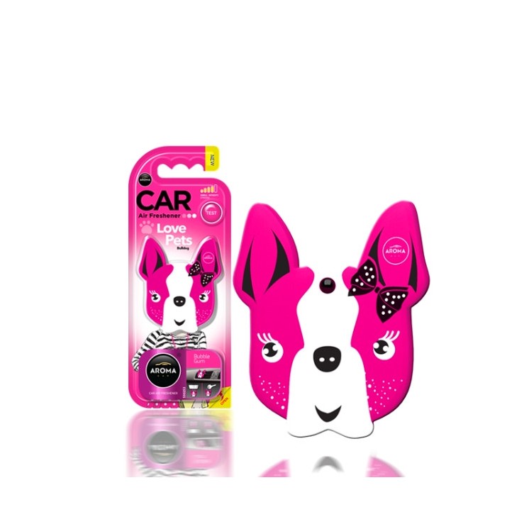 Аромат для автомобіля Aroma Car Dog Pink Blossom , 1 шт