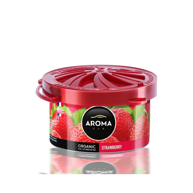 Освіжувач повітря Aroma Car Organic Car Strawberry 40 г