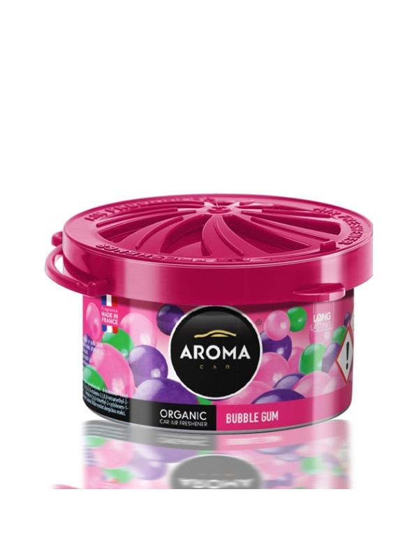 Aroma Car Organic Odświeżacz powietrza do samochodu Bubble Gum 40 g