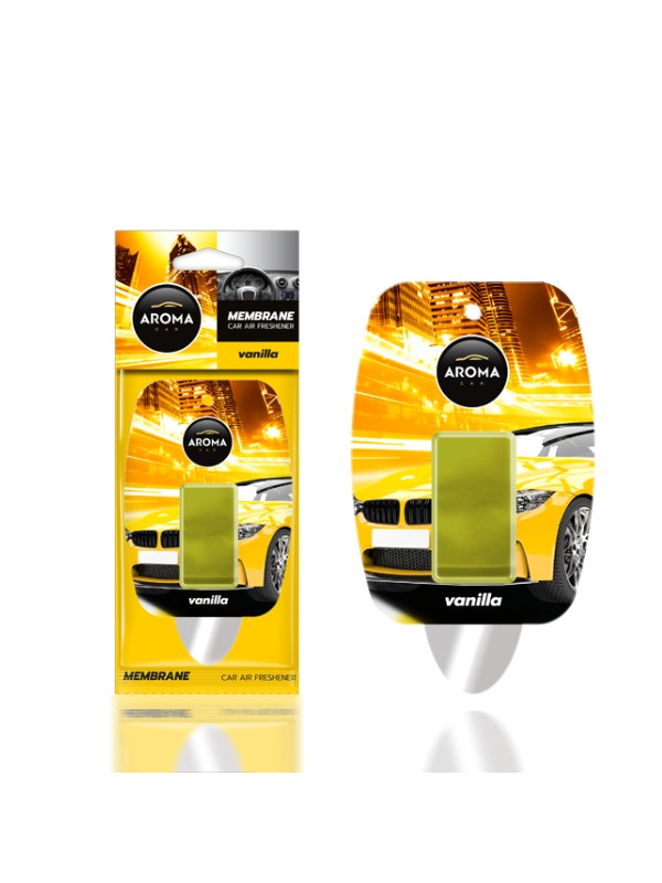 Aroma Car Membrane Odświeżacz powietrza do samochodu Vanilla 1 sztuka