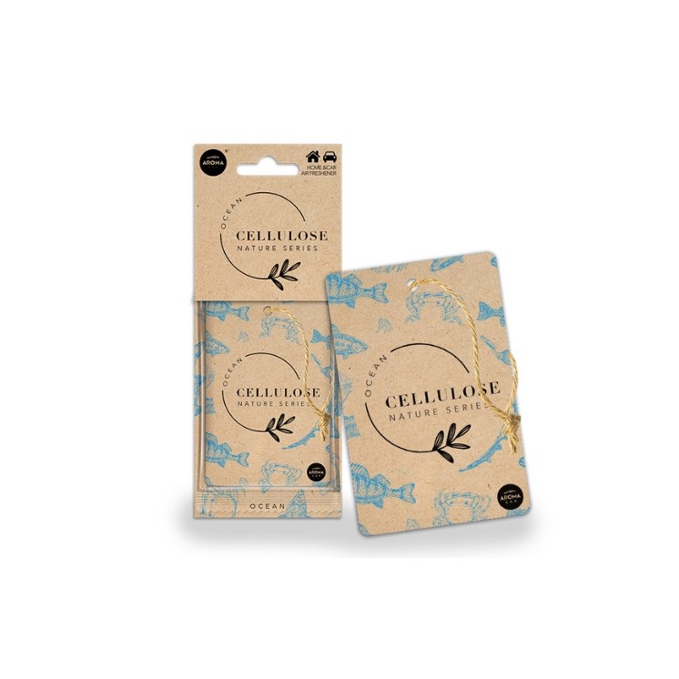 Ароматизатор для автомобіля Aroma Car Nature Card Ocean , 1 шт