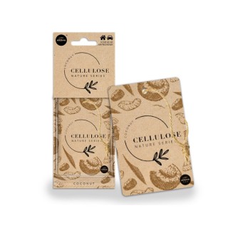 Підвіска ароматизатор автомобіля Aroma Car Nature Card Coconut 1 шт