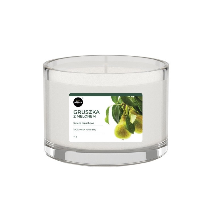 Aroma Home Pear and Melon scented candle 115 g