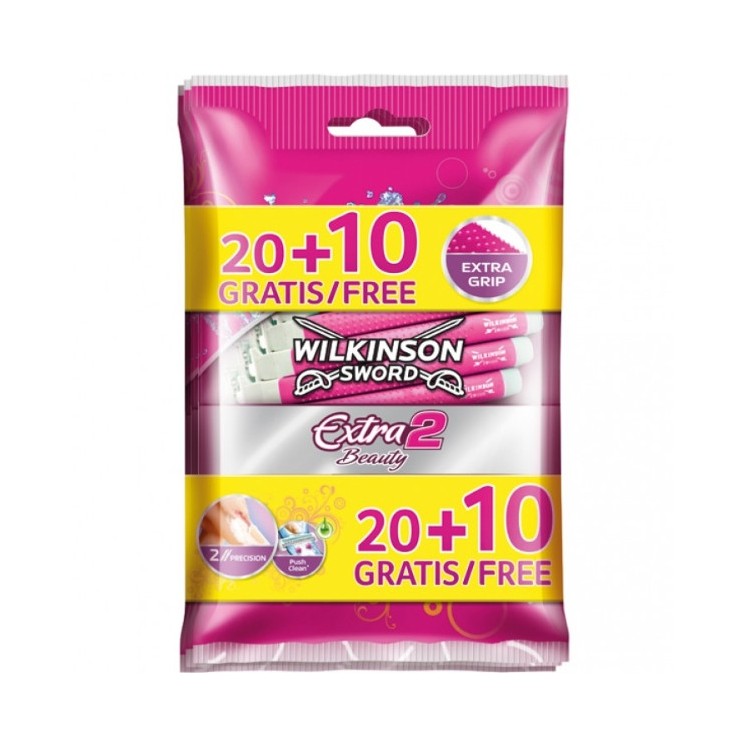 Wilkinson Extra2 Beauty Razors 20+10 pcs