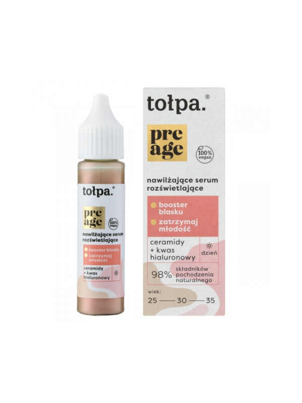 Tołpa Pre Age nawilżające Serum do twarzy rozświetlające 20 ml