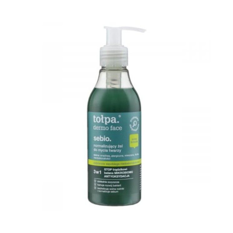 Tołpa Dermo Face Sebio. normalizing face wash gel 195 ml