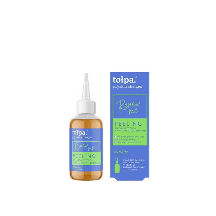 Tołpa My Skin Changer Renew Me ензимно-кислотний Peeling для обличчя з частинками 50 мл