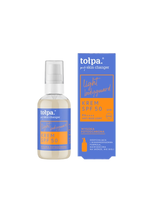 Tołpa My Skin Changer Light Bodyguard Krem do twarzy SPF50 45 ml