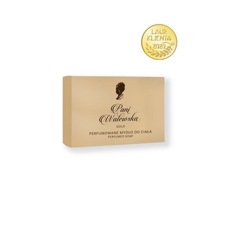 Pani Walewska perfumed body soap in a bar Gold 100 g