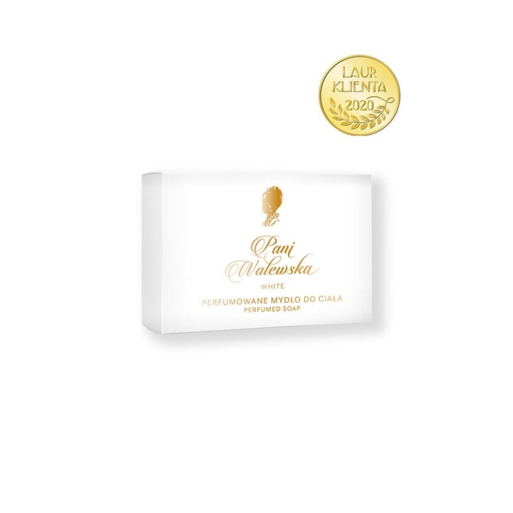 Pani Walewska perfumowane Mydło do ciała w kostce White 100 g