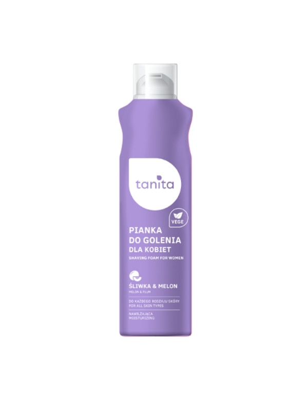 Tanita Vege Woman Pianka do golenia Śliwka & Melon 200 ml