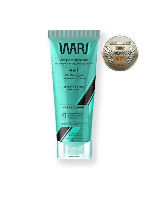 Wars Expert for Men 4w1 Żel pod prysznic 300 ml