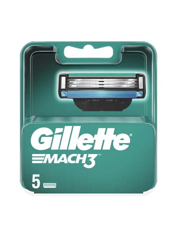 Gillette Mach3 Wkłady do maszynki do golenia 5 sztuk