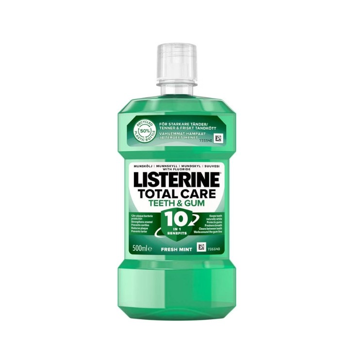 Ополіскувач для ротової порожнини Listerine Total Care Teeth & Gum 500 мл