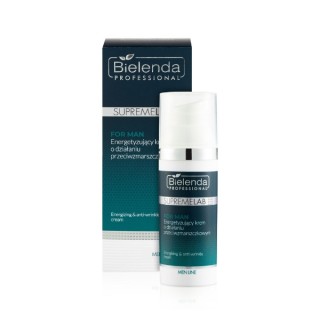 Bielenda Professional SUPREMELAB Men Line Енергізуючий крем для обличчя з ефектом проти зморшок 50 мл