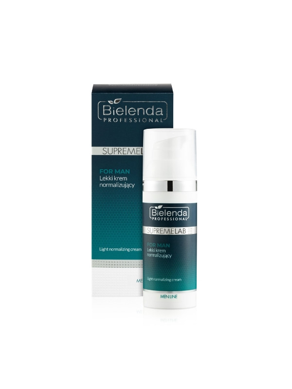 Bielenda Professional SUPREMELAB Men Line lekki Krem do twarzy normalizujący 50 ml