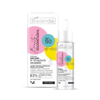 Bielenda Beauty Molecules ultra-light face Serum in drops SPF50 protective 30 g