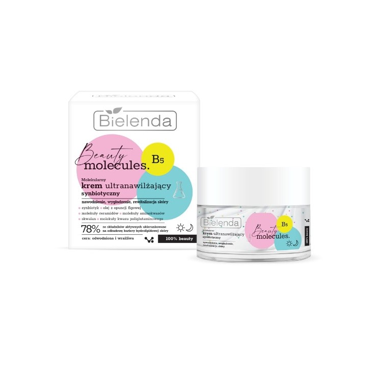Bielenda Beauty Molecules molecular, synbiotic Ultra-moisturizing face cream 50 ml
