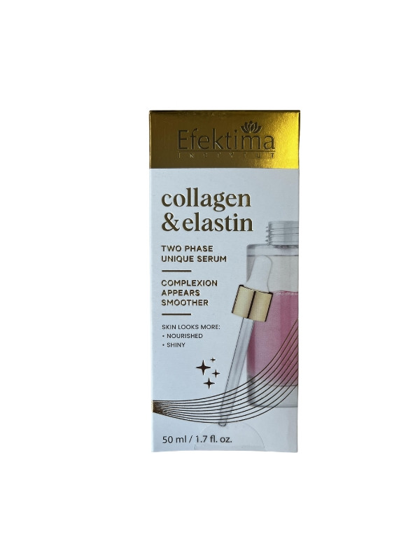 Efektima Collagen & Elastyna dwufazowe Serum do twarzy 50 ml