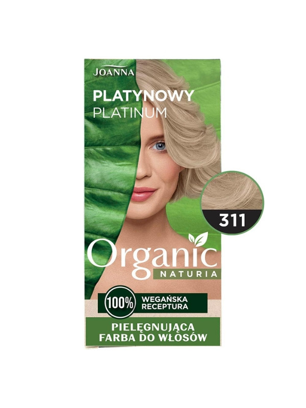 Joanna Naturia Organic Vegan Farba do włosów /311/ Platynowy