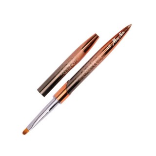 Кисть для гелю MollyLac овальна /4/ Ombre 1 шт