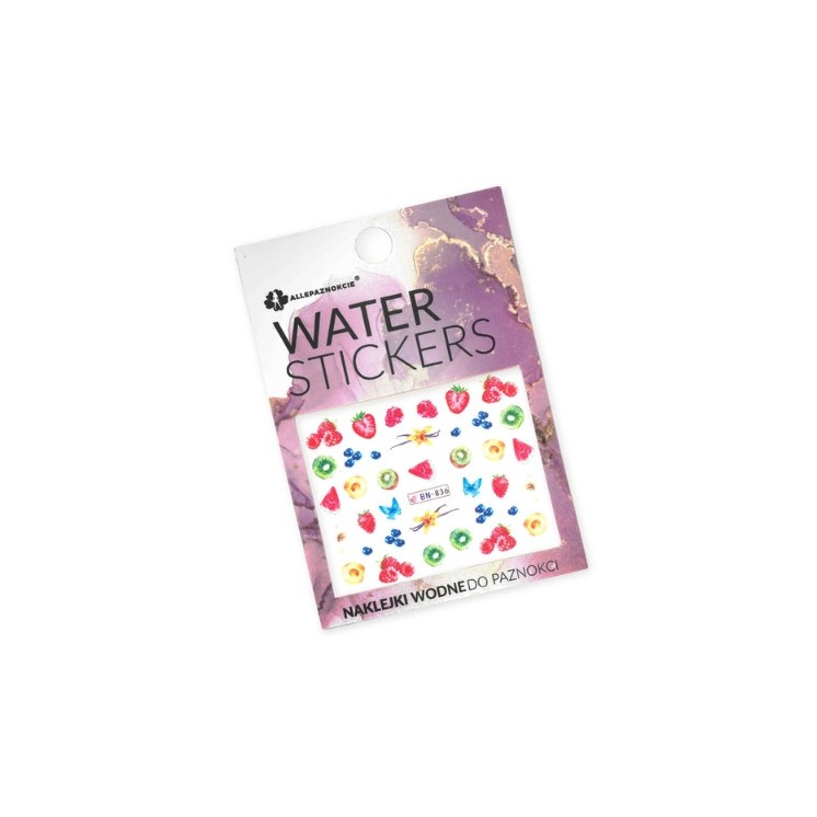 MollyLac Water-based nail stickers /836/