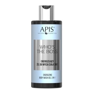Apis Who's The Boss 3in1 Energizing Shower Body Wash Gel 300 ml