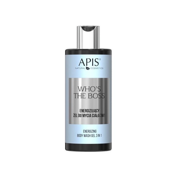 Гель для вмивання тіла Apis Who's The Boss 3in1 Energizing Shower Body Wash Gel 300 мл