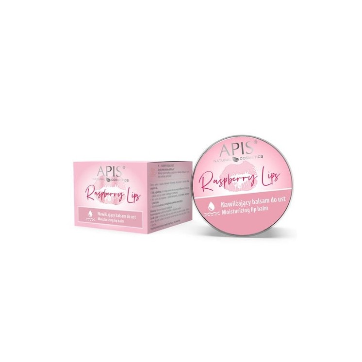 Apis Raspberry Lips moisturizing Lip balm 10 ml