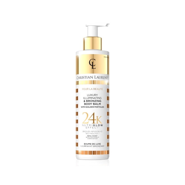 Eveline Christian Laurent luksusowy Balsam do ciała brązujący z efektem rozświetlenia 200 ml